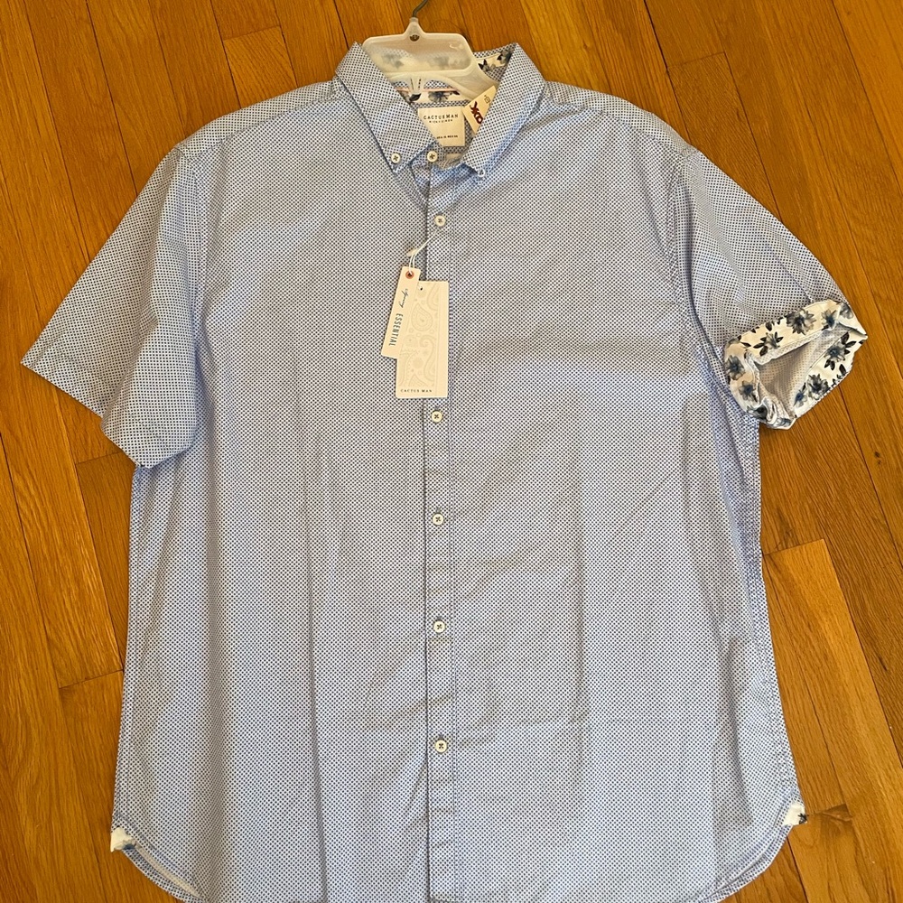 Blue short sleeve shirt - Ricky Singh